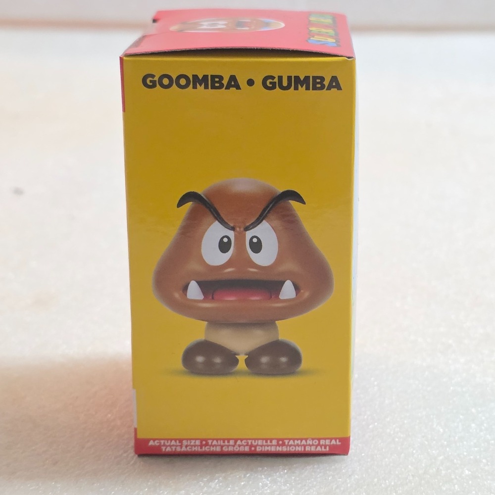 Super Mario GOOMBA Collectible Figure 2.5" JAKKS Pacific Posable 2023 Nintendo